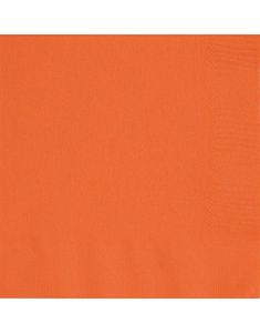 50 st Orange Servetter 33x33 cm