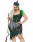 Wicked Witch of the West Inspirerad Dräkt med Hatt