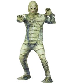 Universal Monsters Creature from the Black Lagoon - Lisensiert Kostyme 