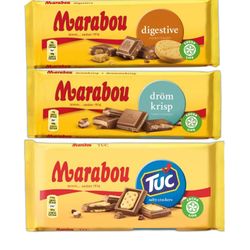 Taste Them All – Marabou Små Chokladkakor – Tre smaker - Paketerbjudandene