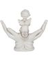 Raised to Heaven - Ängel i Beskyddande Händer Figur 11 cm