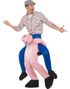 Gris Piggyback Ride - Unisex Lyxdräkt