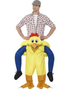 Kyckling Piggyback Ride - Unisex Lyxdräkt
