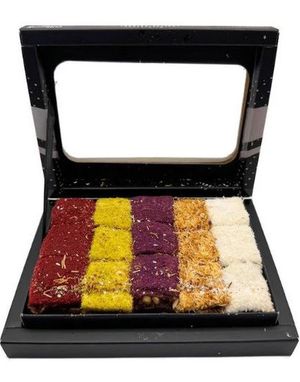 SweetBizz Lyx Katmer & Turkisk Delight - Premium Lokum/Gelébitar 300 gram