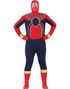 Edderkopp-Superhelt Jumpsuit Herrekostyme - XL