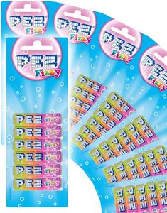 18 st 6-pack Pez Fizzy Mix Refills 918 gram