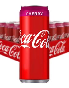 20 stk Coca Cola Cherry 330 ml - Helt Brett