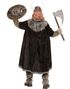 Svart Komplett Vikingadräkt med Hatt