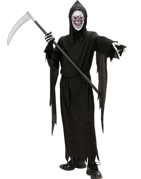 Herr Skräck Barnkostym med mask