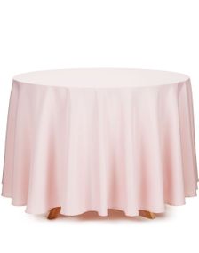 Rosa Rund Bordduk 230 cm
