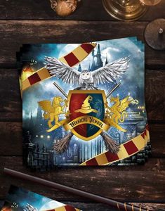 12 stk Servietter 33x33 cm - Magical School