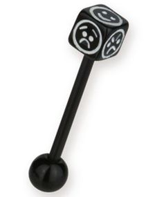 Diffrent Faces Black - Tungpiercing