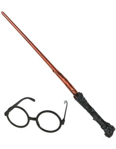 Harry Potter Inspirerad Trollstav Och Glasögon
