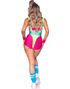 80's Workout Diva - 80-Talls Treningsdrakt Kostyme til Dame