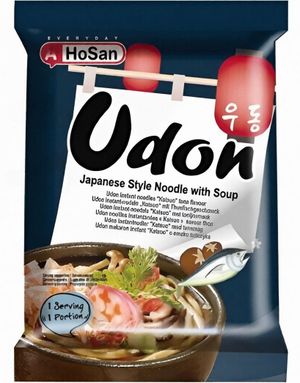 Udon Instant Katsuo Japanese Style Noodle with Soup - Japansk Nuddelsuppe med Smak av Tunfisk 232,6 gram (Japan)