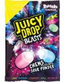 Påse med Bazooka Juicy Drop Blasts - Karameller med Surt Pulverfyll 120 gram