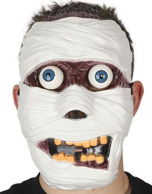 Mumiemaske med Bevegelige Øyne