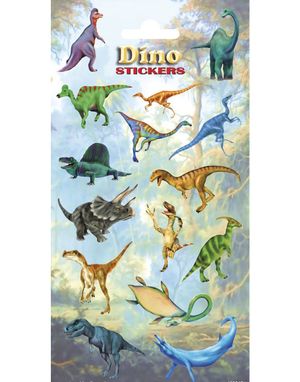 15 Stk Dinosaur Klistremerker