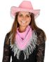 Rosa Cowboyhatt med Strasskant