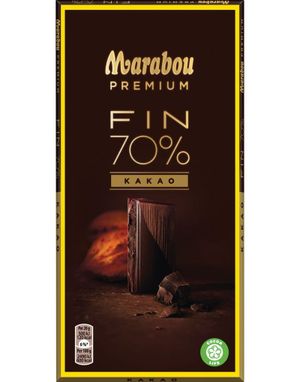Marabou Premium Fin 70% Kakao Chokladkaka 100 gram