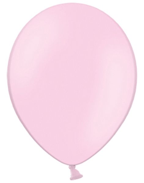 100 st 13 cm - MEGAPACK - Babyrosa Små Ballonger