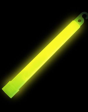 Gul Glow Stick med Snöre