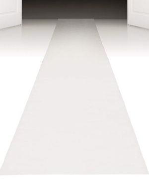 450x60 cm Hvit Løper - VIP Party