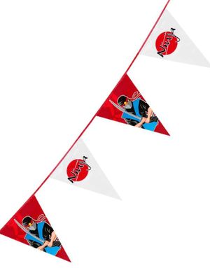 Vimpelbanner 6 meter - Ninjafest