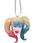 Hengende Harley Quinn Premium Dekorasjon med Tråd 8 cm