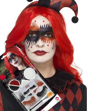 Harlequin Sminkset med Flash Tattoo