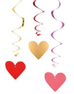 3 st Hängande Dekorationer 85 cm - Love You