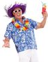 Aloha Blå Hawaii Skjorta