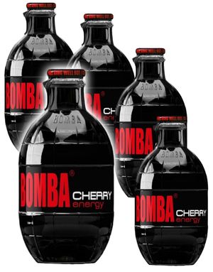 12 stk Bomba Cherry Energy 3000 ml - Hel Låda