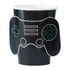 8 stk Svarte Pop-Out Pappkrus med Gaming Motiv 266 ml - Game On