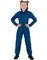 Blå Jumpsuit Maskeraddräkt till Barn