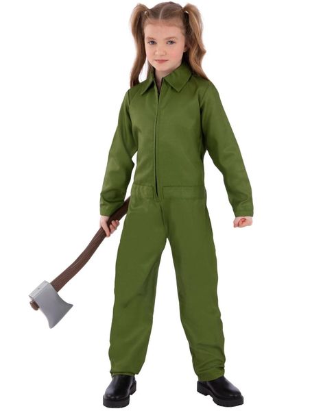 Grön Jumpsuit Maskeraddräkt till Barn