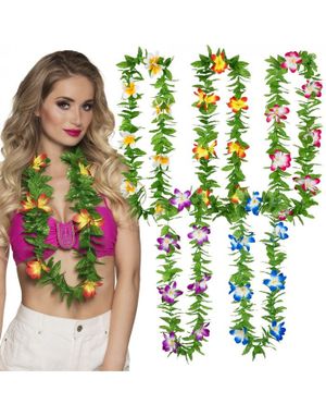 20 styck Vackra Tropiska Hawaii Kransar i Olika Färger