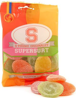 S-märke Supersurt Orginal 80g