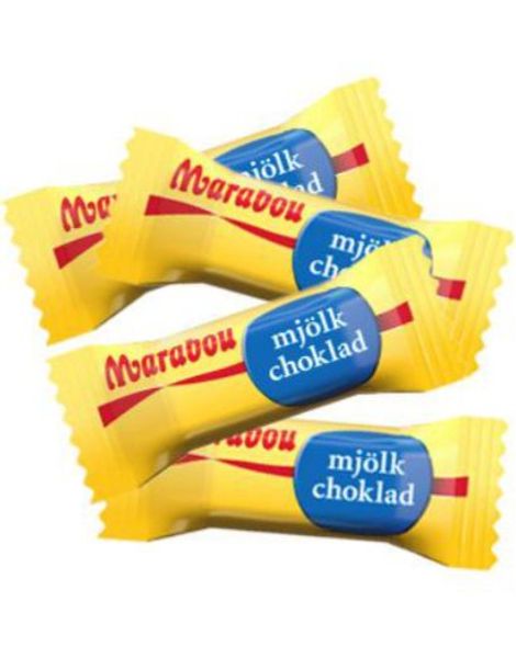2 kg Pose med Mini Marabou Sjokolader