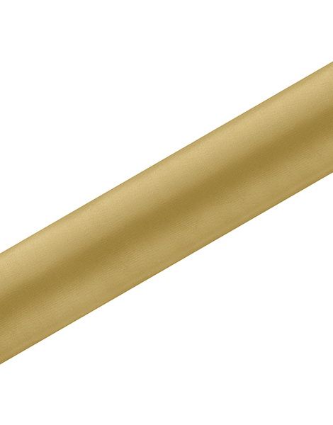 GULDFÄRGAD Bordslöpare i Satin 36 cm x 9 meter