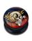 Flame Skull - Svart Piercing Plugg