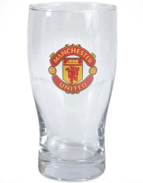 Licensierade Manchester United Ölglas - 1 Pint (0,57 liter)