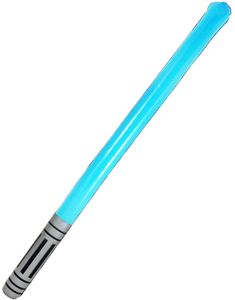 Blå Uppblåsbar Lightsaber 90 cm
