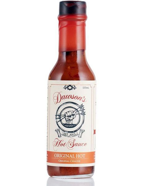 Dawson's Original Hot Hotsauce - Sterk og Søtlig Habanero Chilisaus med Florale Toner 155 ml (Canada)