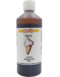 Tas-ty Toffee Topping Sauce - Dessert Sirup/Saus med Toffeesmak 625 gram