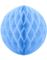 Himmelblå Honeycomb Ball VELG STØRRELSE 10-40 cm