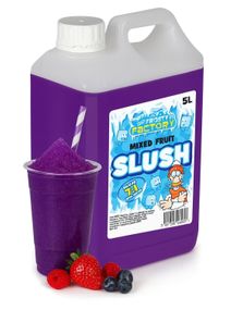 1810425600_5Mixed Fruit Slush-Koncentrat - 40 Liter Färdig Slush - Crazy Factory