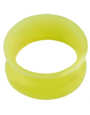 Glow In The Dark - Gul Piercing Tunnel som Lyser i Mörket