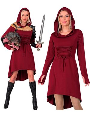 Rødhette Inspirert Kostymekjole