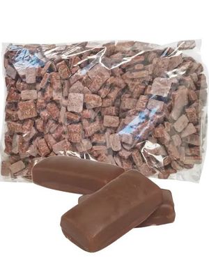 3,7 kg Molle Banankola - Sjokoladedyppede Toffeebiter med Banansmak